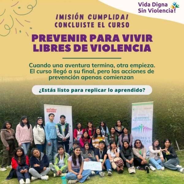How Solidar Suiza Achieved 90% Training Completion for Violence Prevention Leaders Across Bolivia